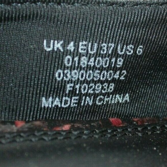 Asos Design Womens Sz 6 Faux Snakeskin Purple Slingback Block High Heels Pointed - Picture 11 of 11